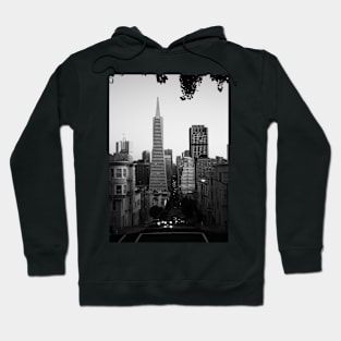 TransAmerica from Montgomery Street. San Francisco 2012 Hoodie